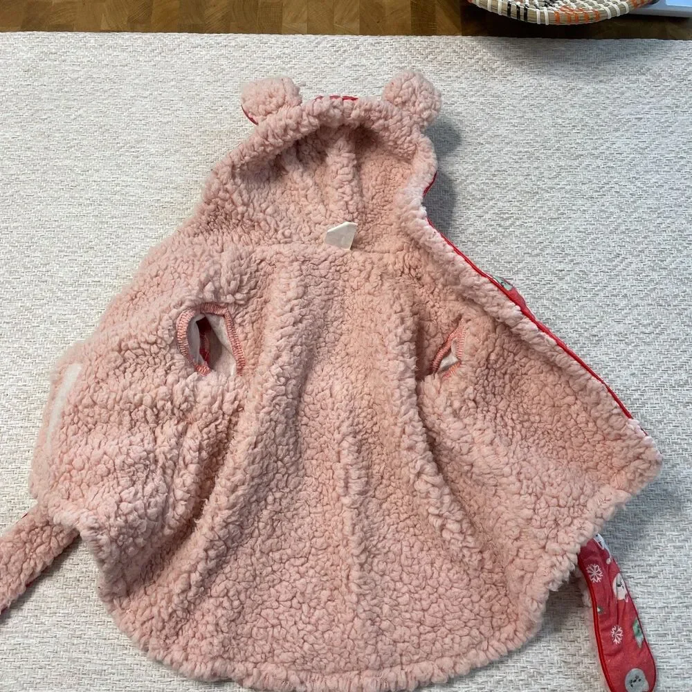 Cat S Christmas Holiday Sherpa Lined Robe Sweater